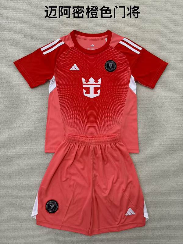 25-26 Miami red goalkeeper kid kit