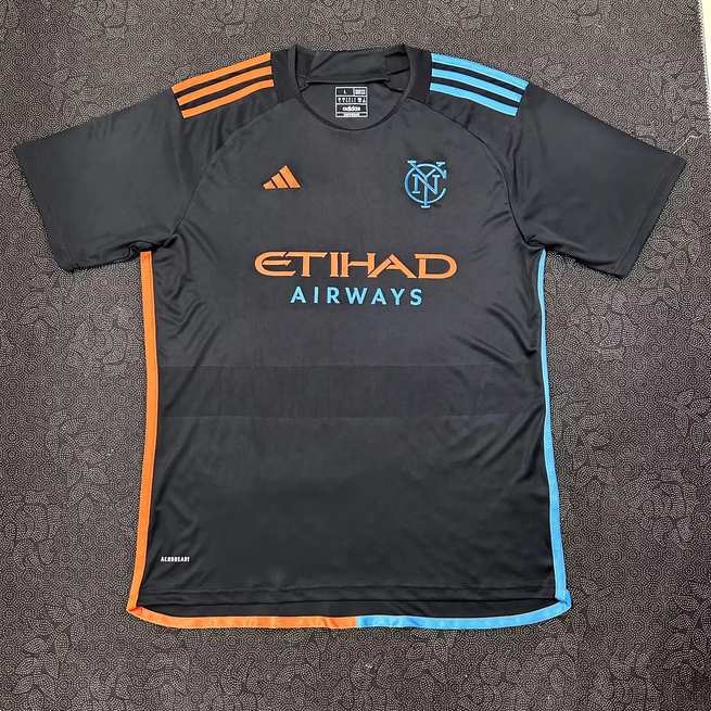 24-25 New York City away black jersey