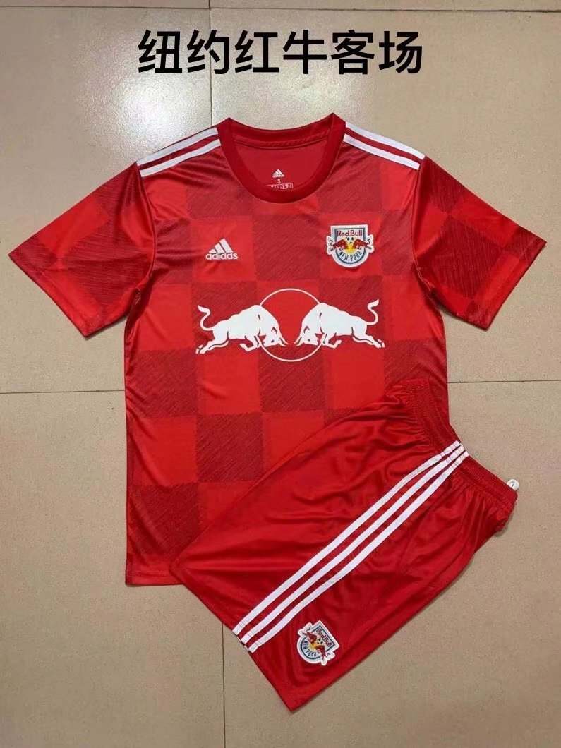 22-23 New York Red Bulls away kids kit
