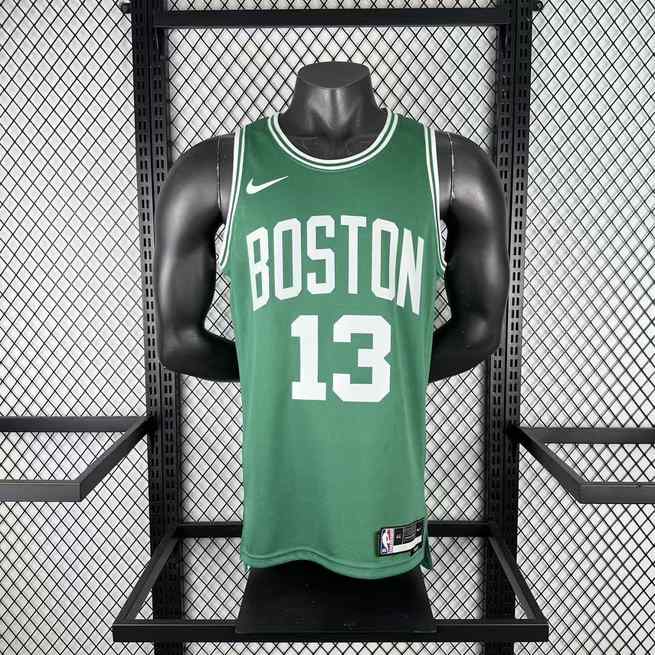 Maillot de basket Boston Celtics vert No. 13 GEORGE NBA — 2023