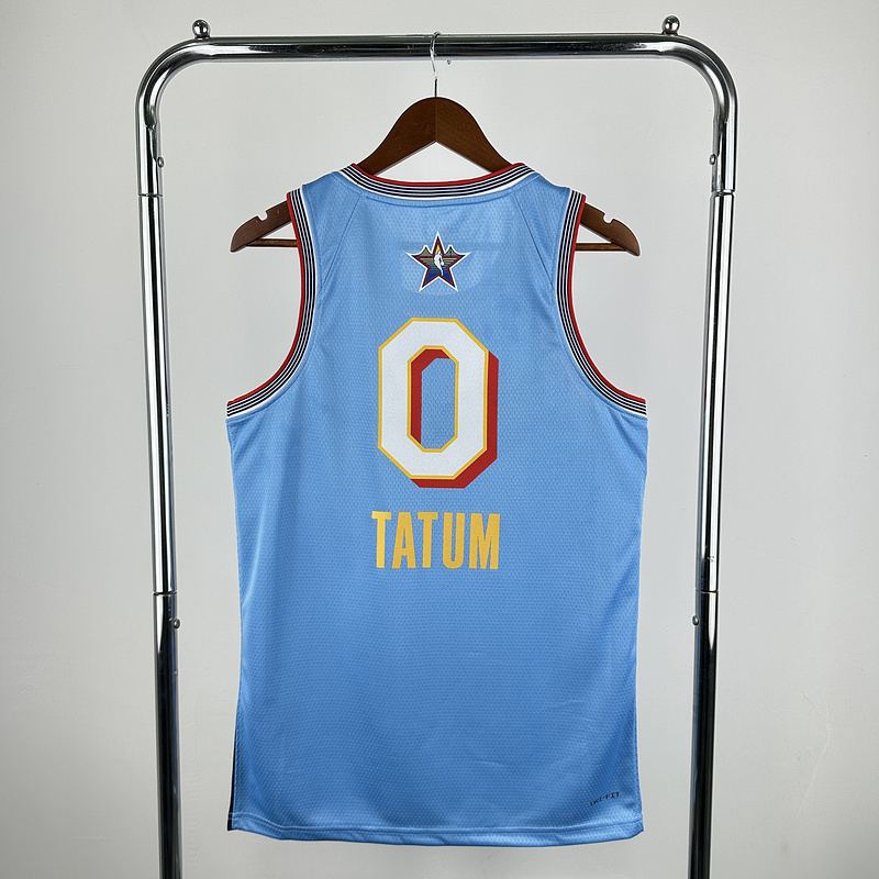 2025 All-Star Blue No. 0 TATUM NBA Jersey