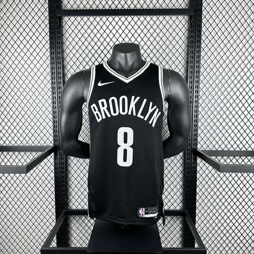 Brooklyn Nets #8 CUI Black NBA Jersey