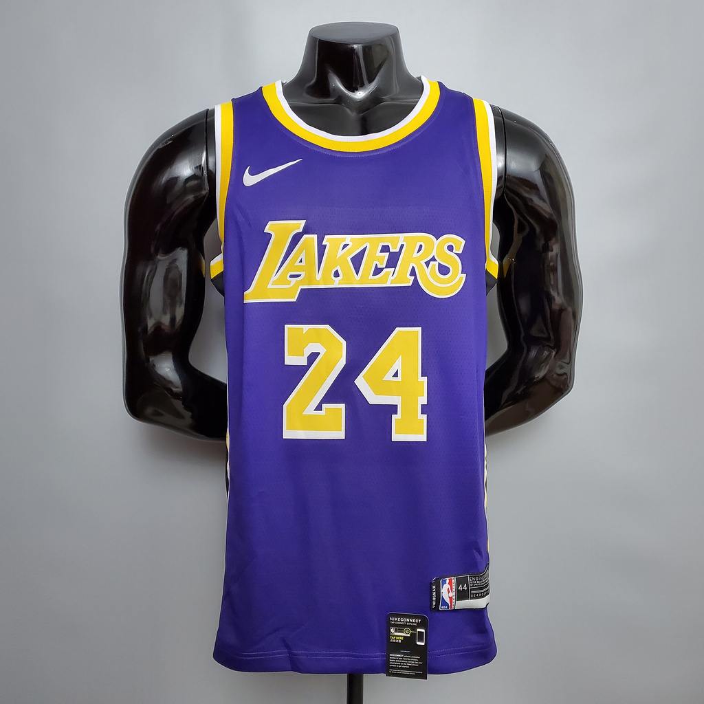 Bryant #24 Lakers purple NBA jersey Size_XS_XXL Nike connect recognition