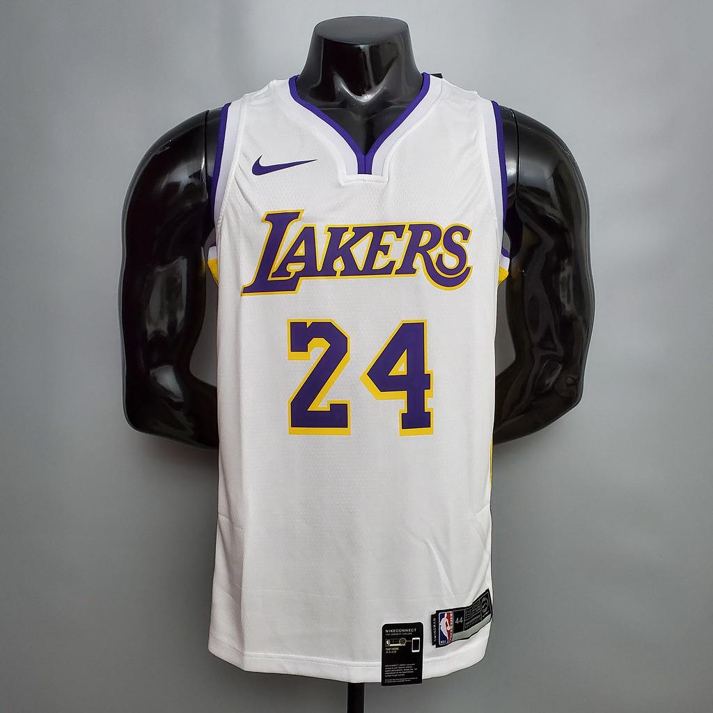 Bryant #24 Lakers white NBA jersey Size_XS_XXL Nike connect recognition