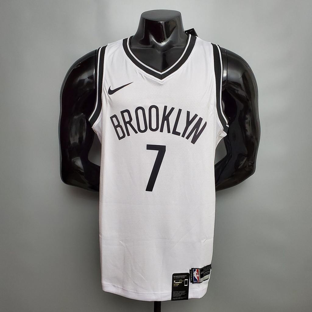 Durant #7 Brooklyn Nets white NBA jersey Size_XS_XXL Nike connect recognition