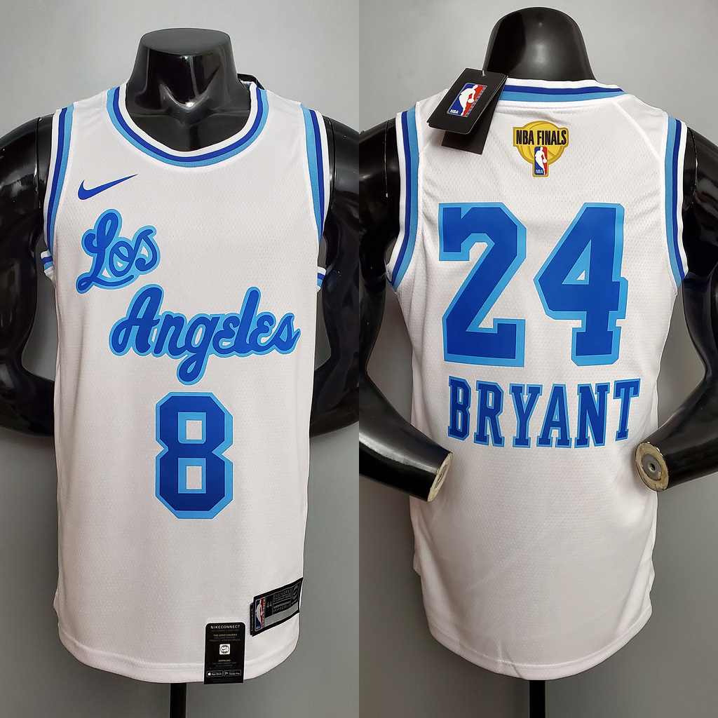 Front Bryant #8 Back Bryant #24 Lakers white NBA jersey Size_ XS_XXL Nike connect recognition