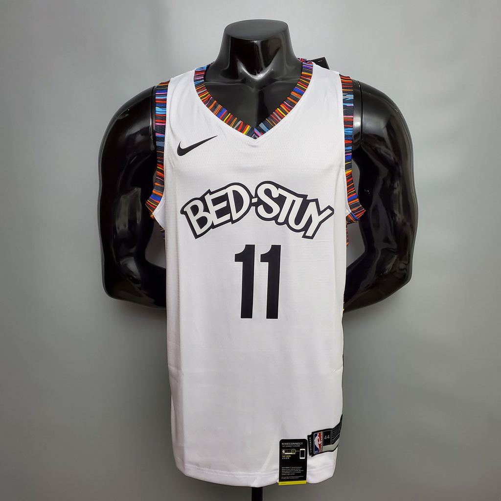 Irving #11 Brooklyn Nets City version white NBA jersey Size_XS_XXL Nike connect recognition