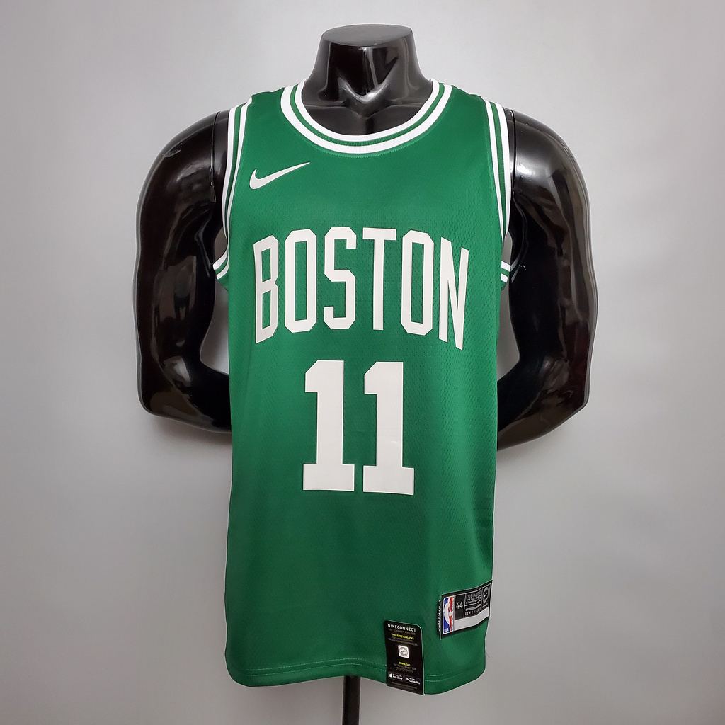 Irving #11 Celtics green NBA Jersey Nike connect recognition