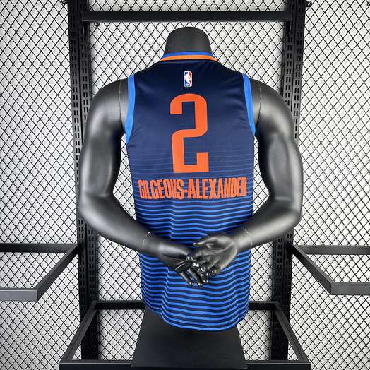 Oklahoma City Thunder blue 2 GIL GEOUS-ALEXANDER