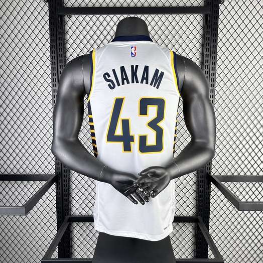 Pacers white 43 SIAKAM