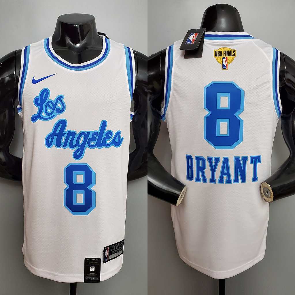 Retro night Bryant #8 Lakers white NBA jersey Size_XS_XXL Nike connect recognition