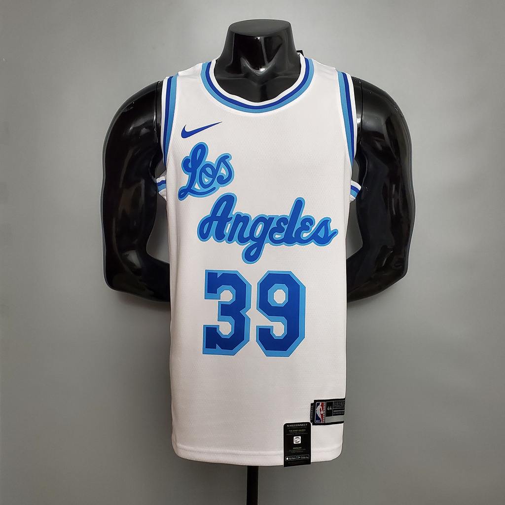 Retro night HOWARD #39 Lakers White NBA jersey Size_XS_XXL Nike connect recognition
