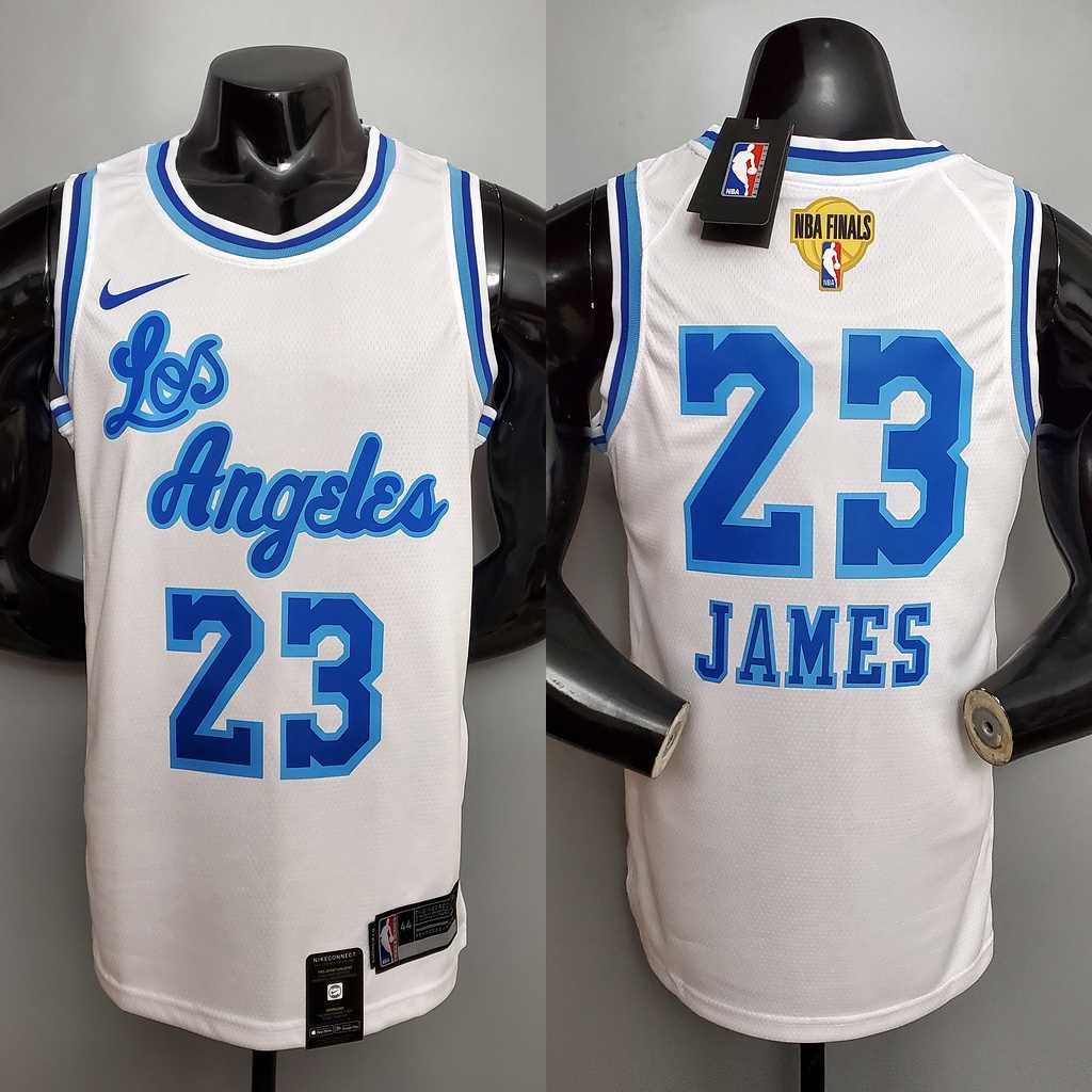 Retro night James #23 Lakers white NBA jersey Size_XS_XXL Nike connect recognition
