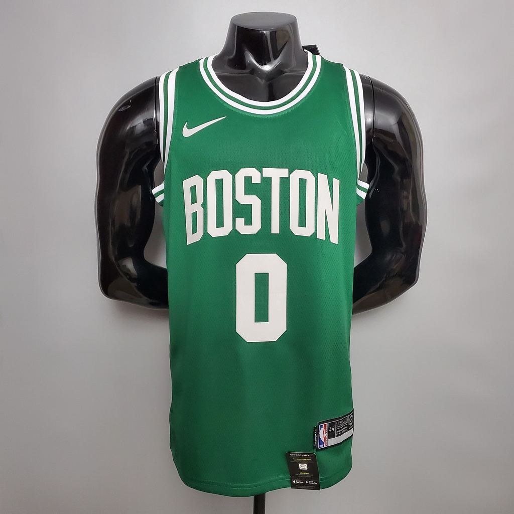 Maillot de basket TATUM #0 Celtics vert NBA Size_XS_XXL Nike Connect hommage