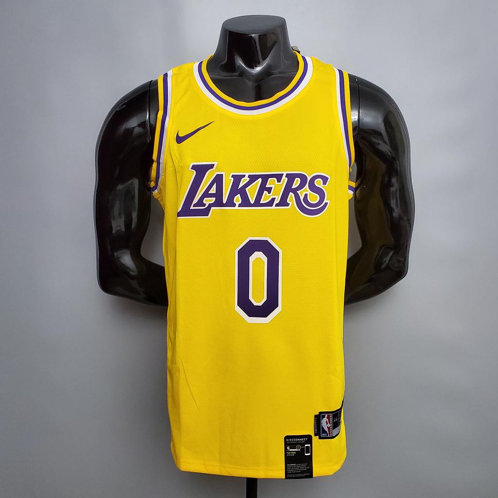 YOUNG #0 Lakers yellow NBA jersey Size_XS_XXL Nike connect recognition