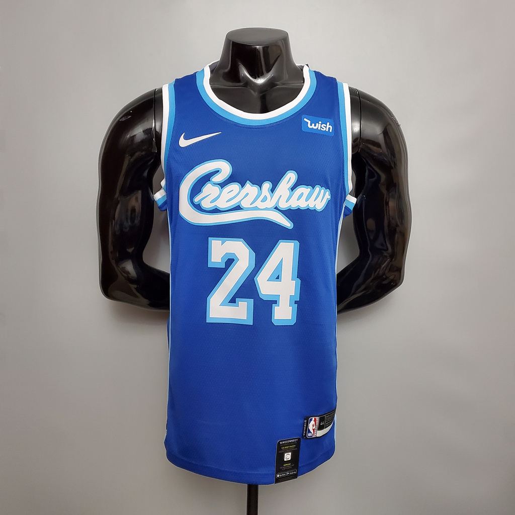 new Bryant #24 Lakers black NBA jersey Size_XS_XXL Nike connect recognition