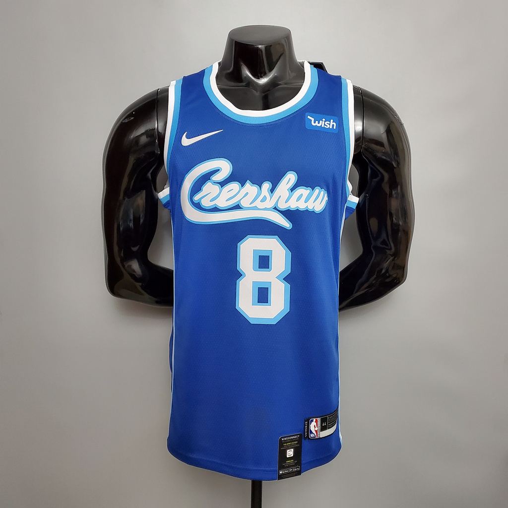 new Bryant #8 Lakers black NBA jersey Size_XS_XXL Nike connect recognition