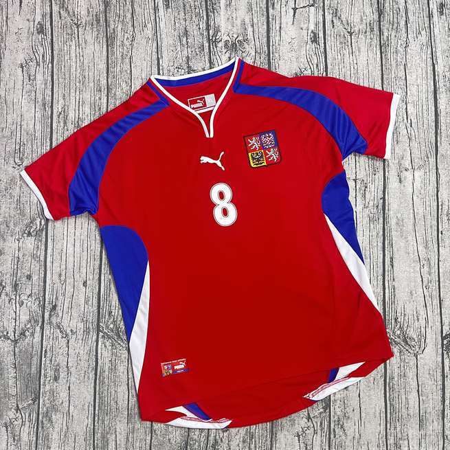 Maillot de football Czech — 2000 · Domicile · Rétro