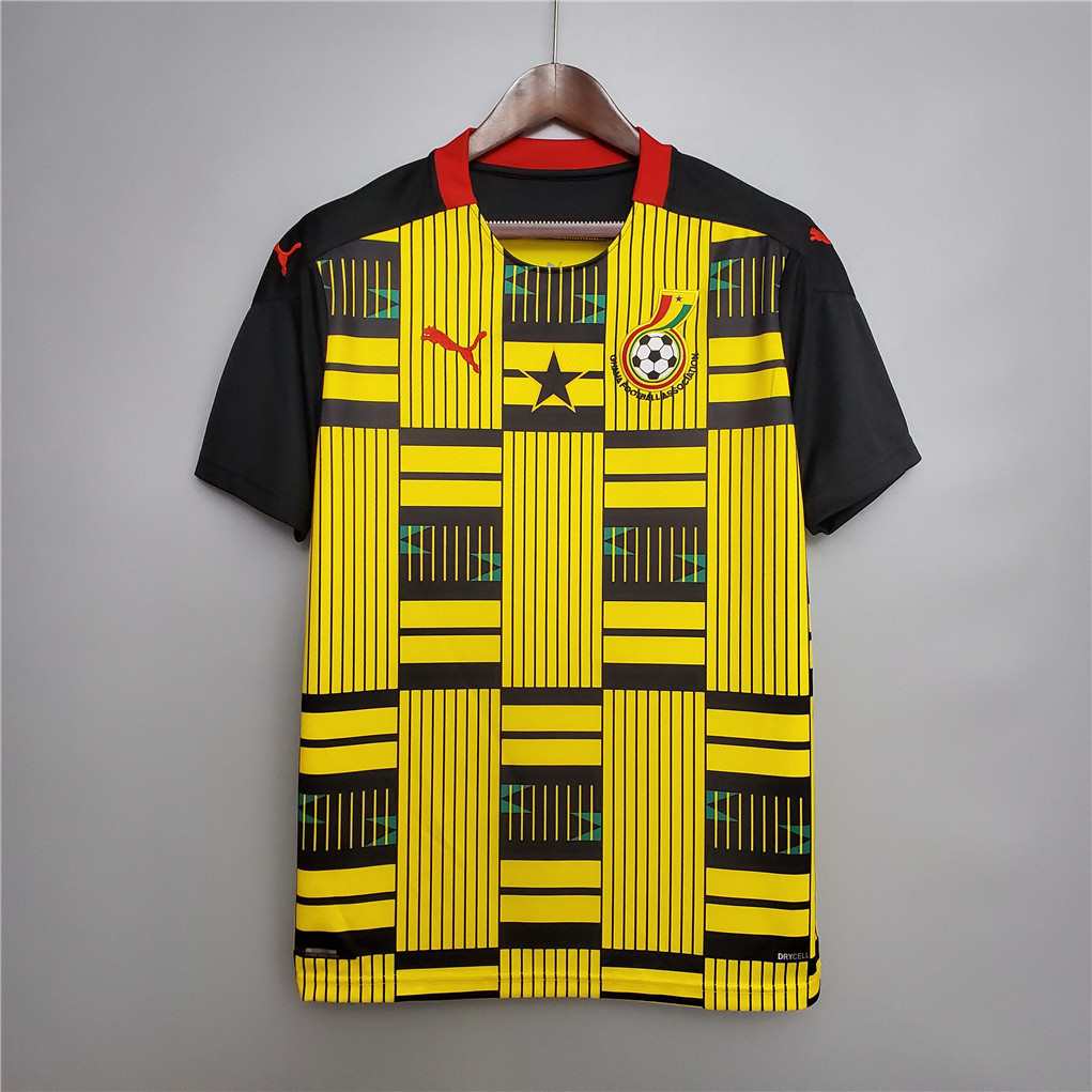 2020 Ghana away yellow
