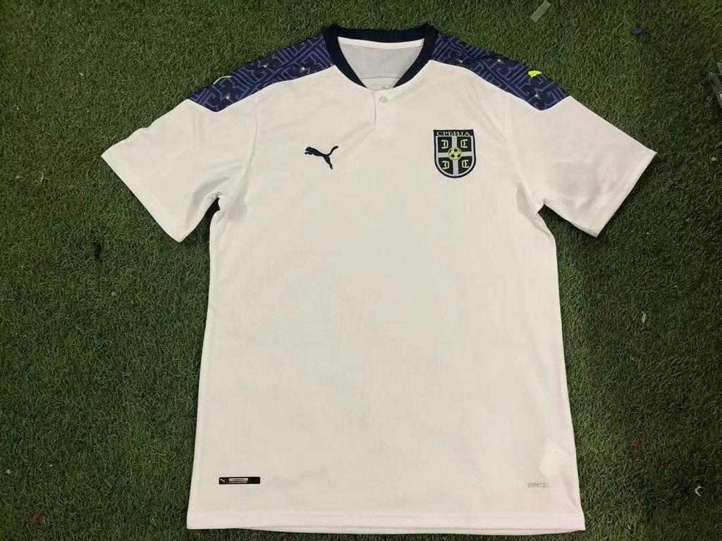 2020 Serbia away white
