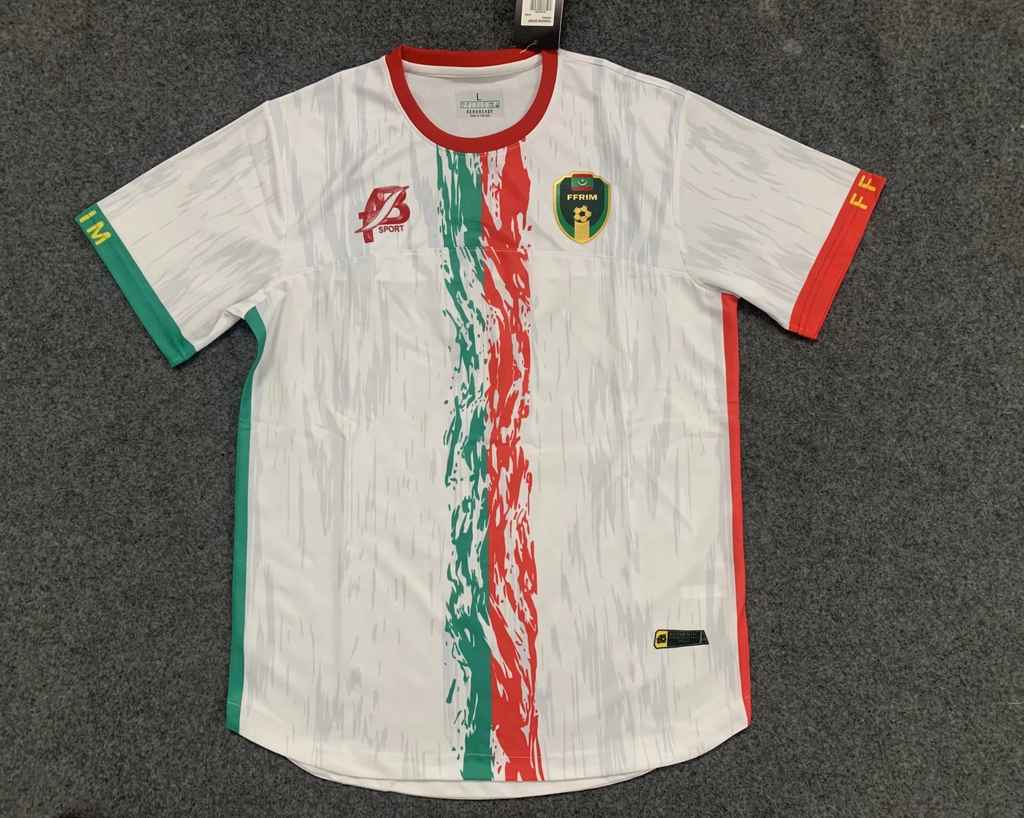 2022 Mauritania away white
