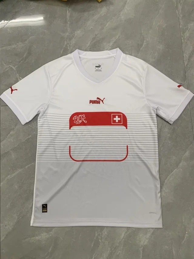 2022 Switzerland away white