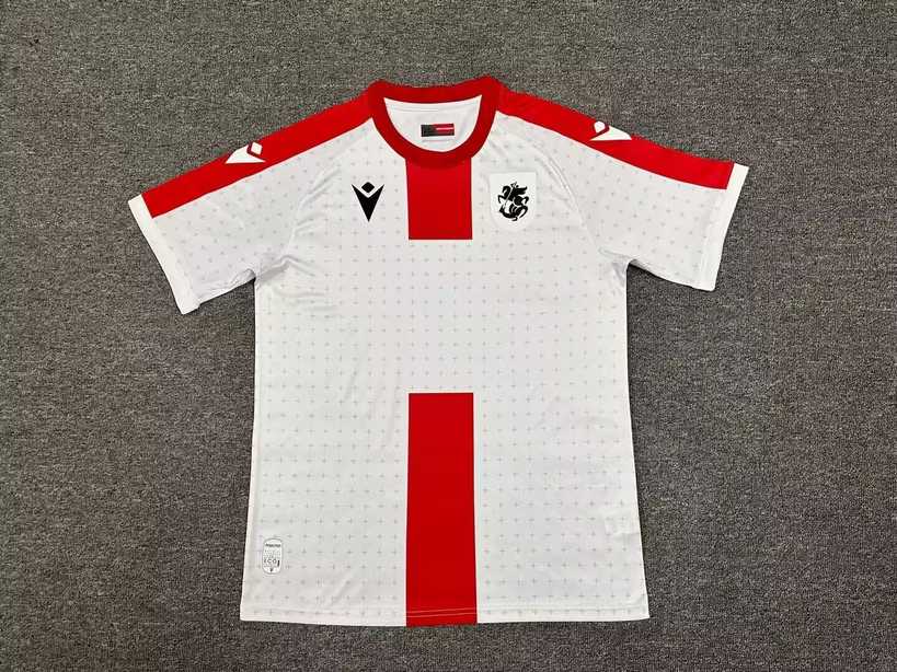 2024 Georgia home white soccer jersey