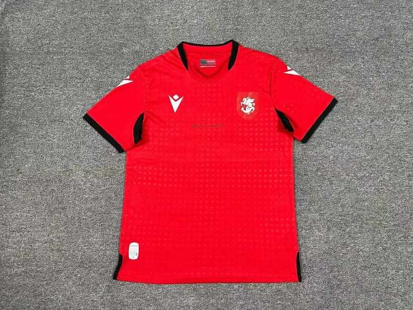 Maillot de football Georgia rouge — 2024