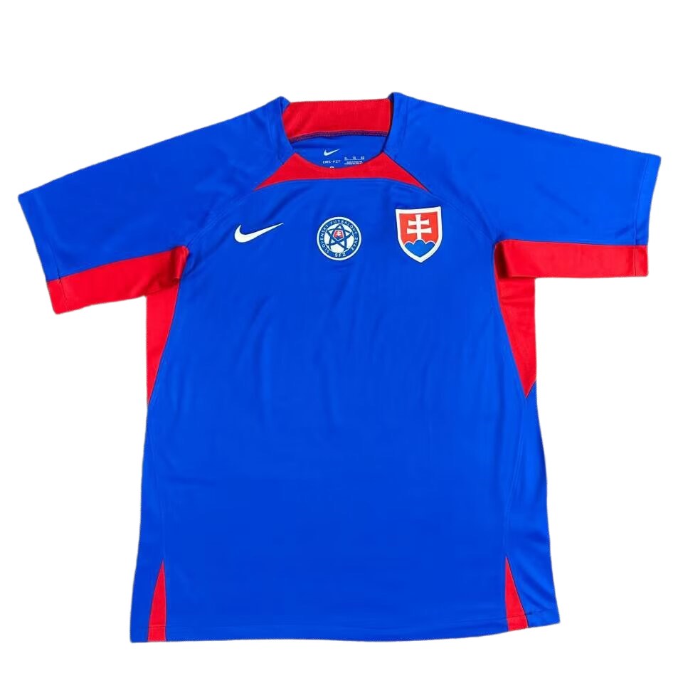 24-25 Slovakia home soccer jersey