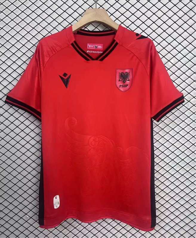 25-26 Albania home jersey