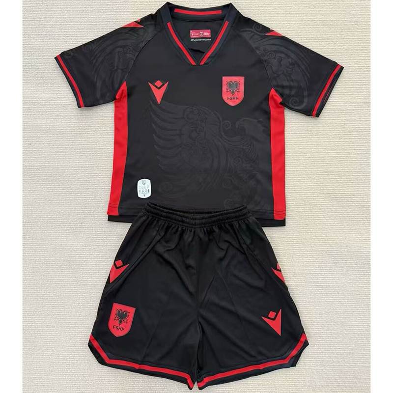 Ensemble de football enfant 25-26 Albania — Troisième maillot