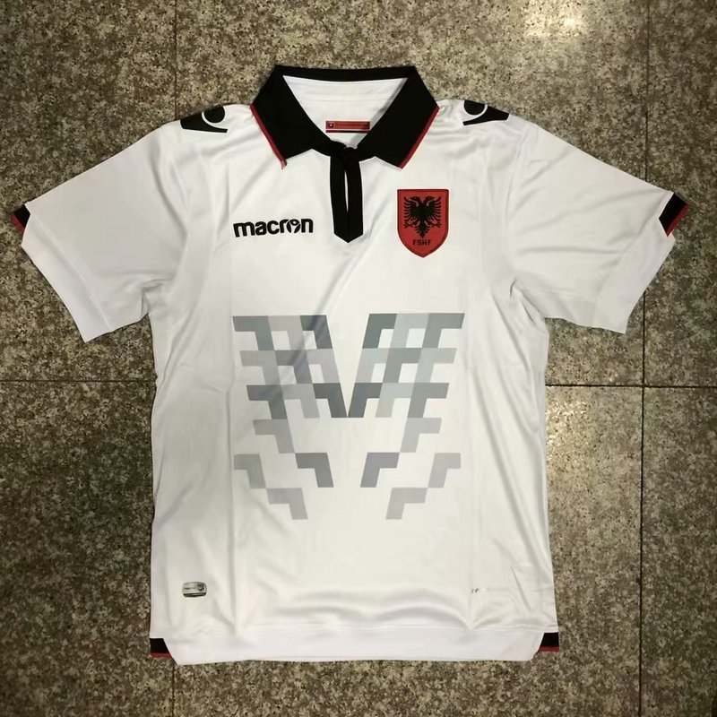 Albania 2019 troisième tenue blanc