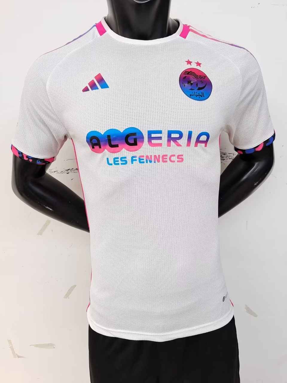 2024 Algeria white player version jersey