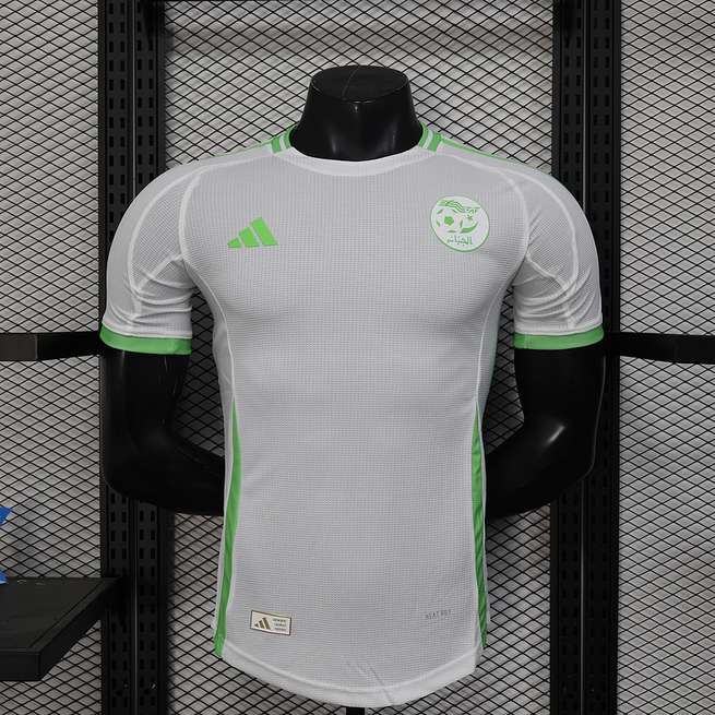 Maillot de football 25-26 Algérie blanc — Version joueur