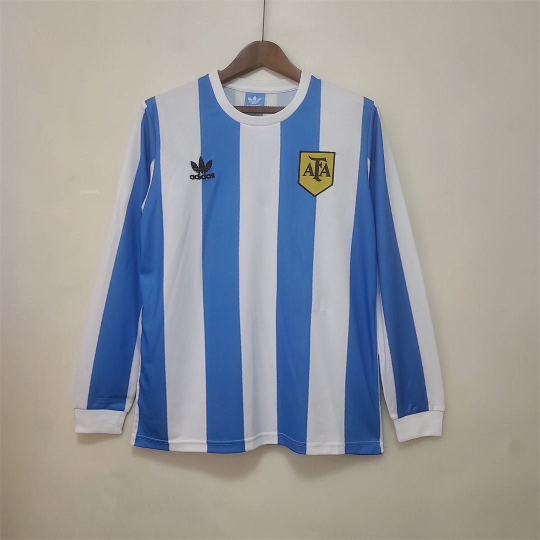 1978 Argentina home long sleeves