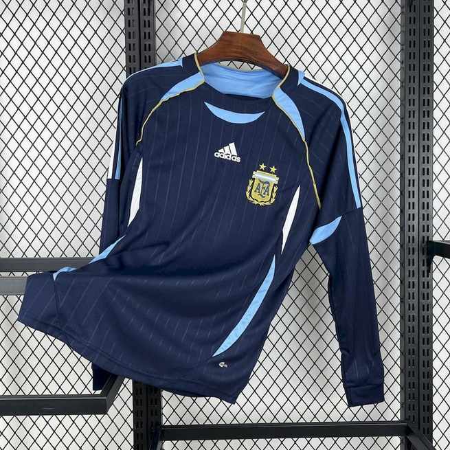 2006 Argentina away retro long sleeve jersey
