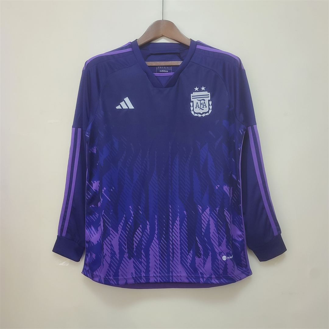 2022 Argentine 2 stars extérieur à manches longues