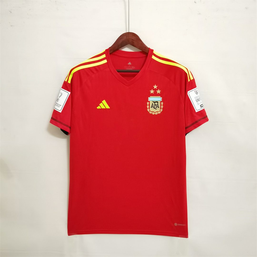2022 Argentina red Goalkeeper