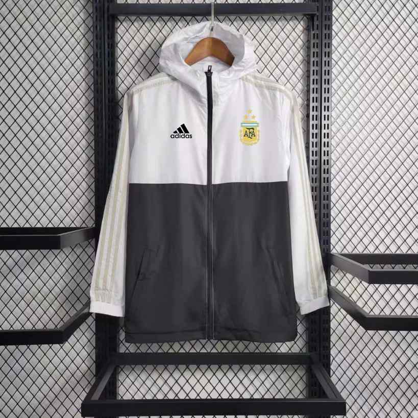 2023 Argentina Windbreaker black and white