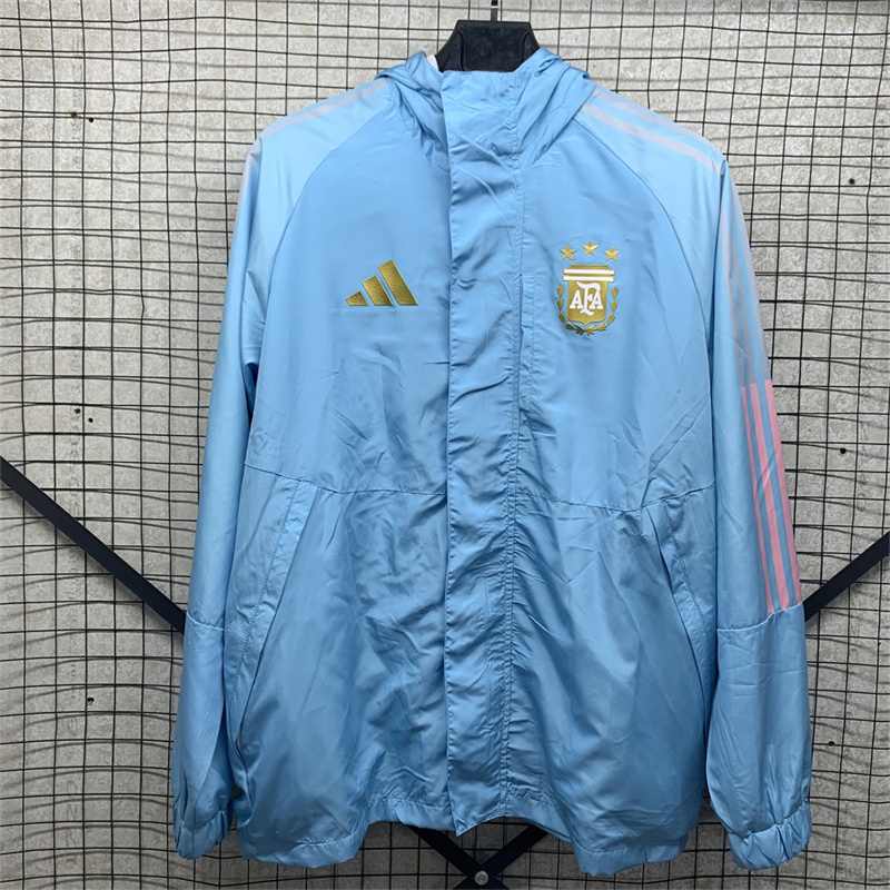 2025 Argentina blue windbreaker