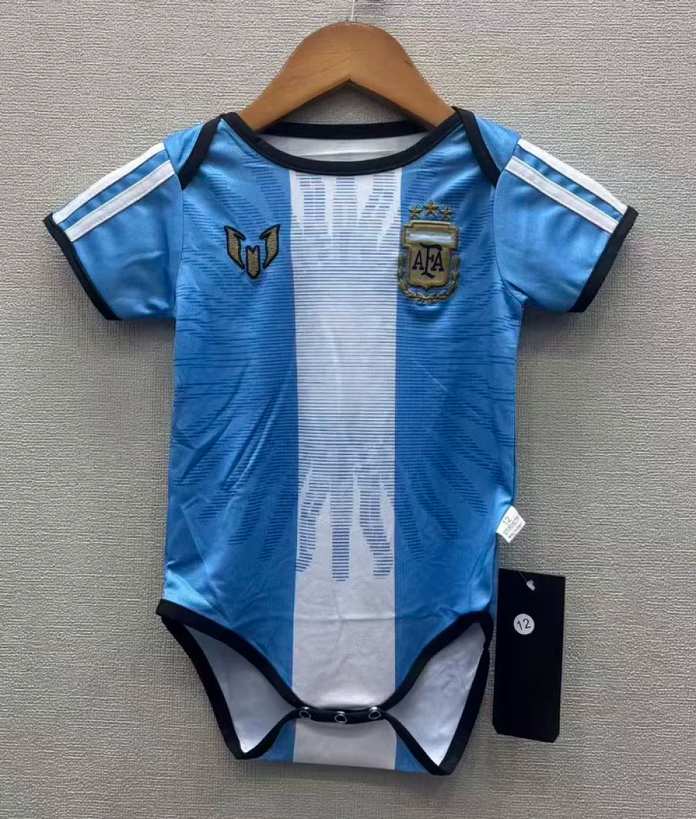 Maillot de football bébé Argentine Messi Farewell commémoratif 9/12 — 2026