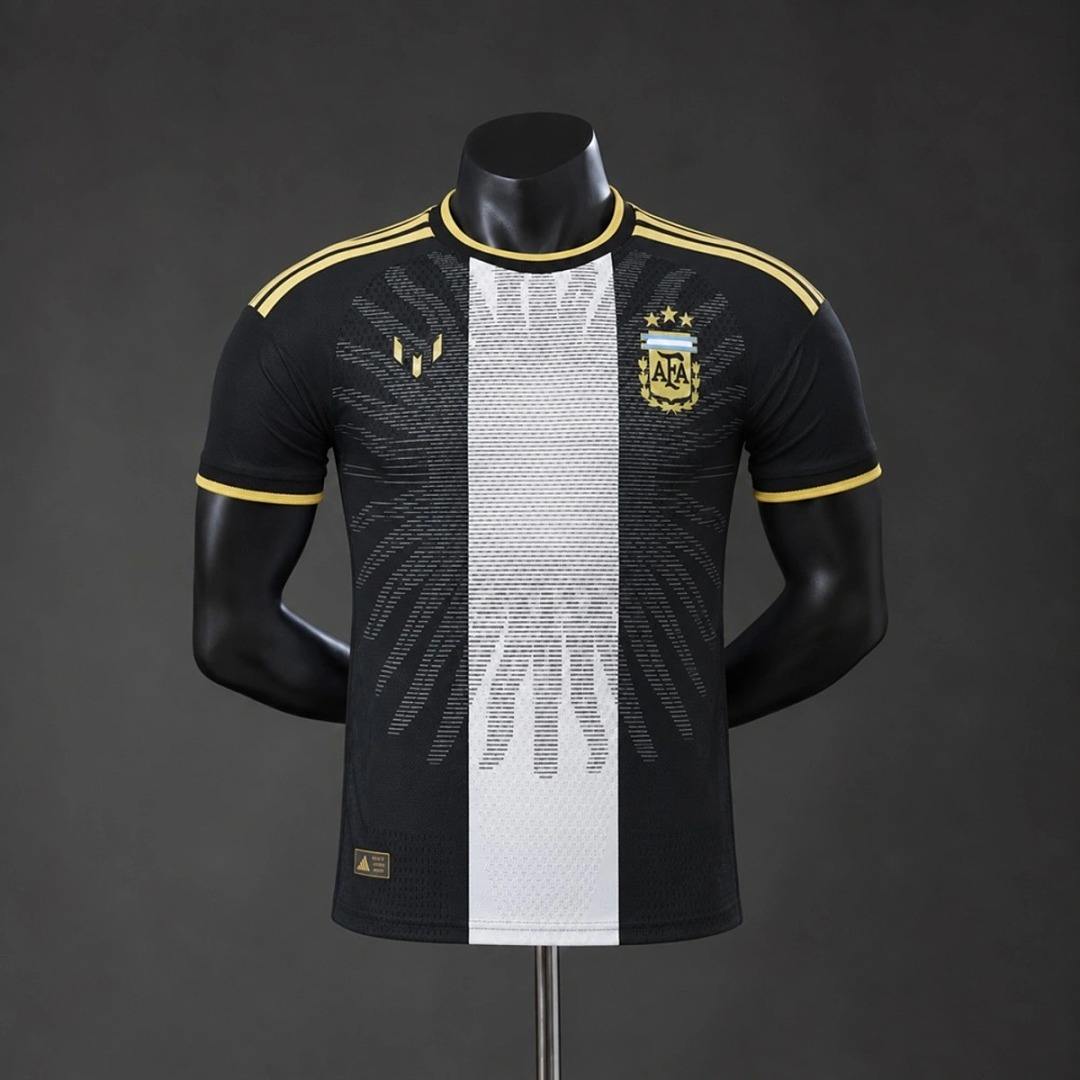 2026 Argentina Messi Farewell Commemorative Black Player Version Soccer Jersey S-3XL