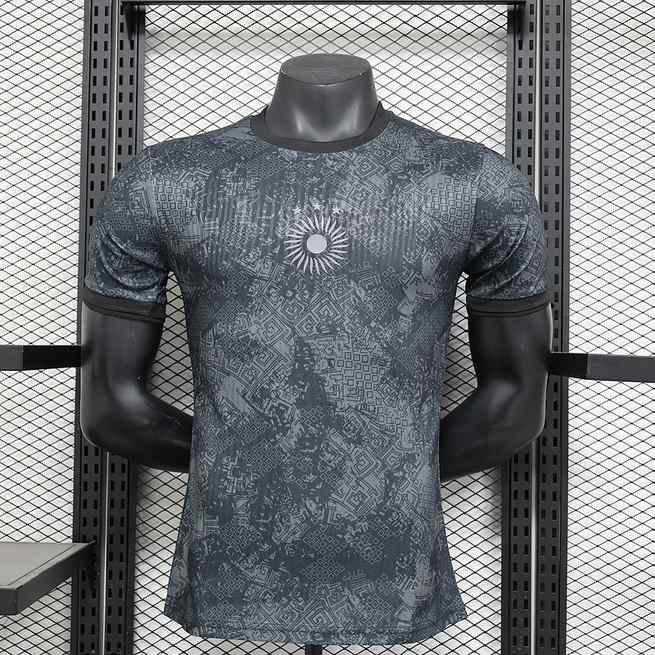 24-25 Argentina Black and Gray Special Player version jersey