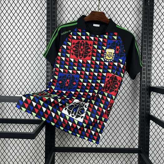 Maillot de football Argentine gardien — 1990 · Rétro