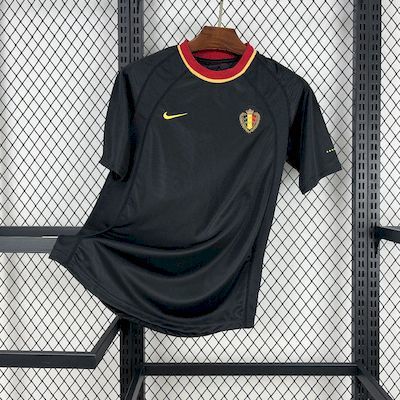 Maillot de football Belgique — 2000 · Extérieur · Rétro