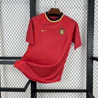 2000 Belgium Home Retro Jersey