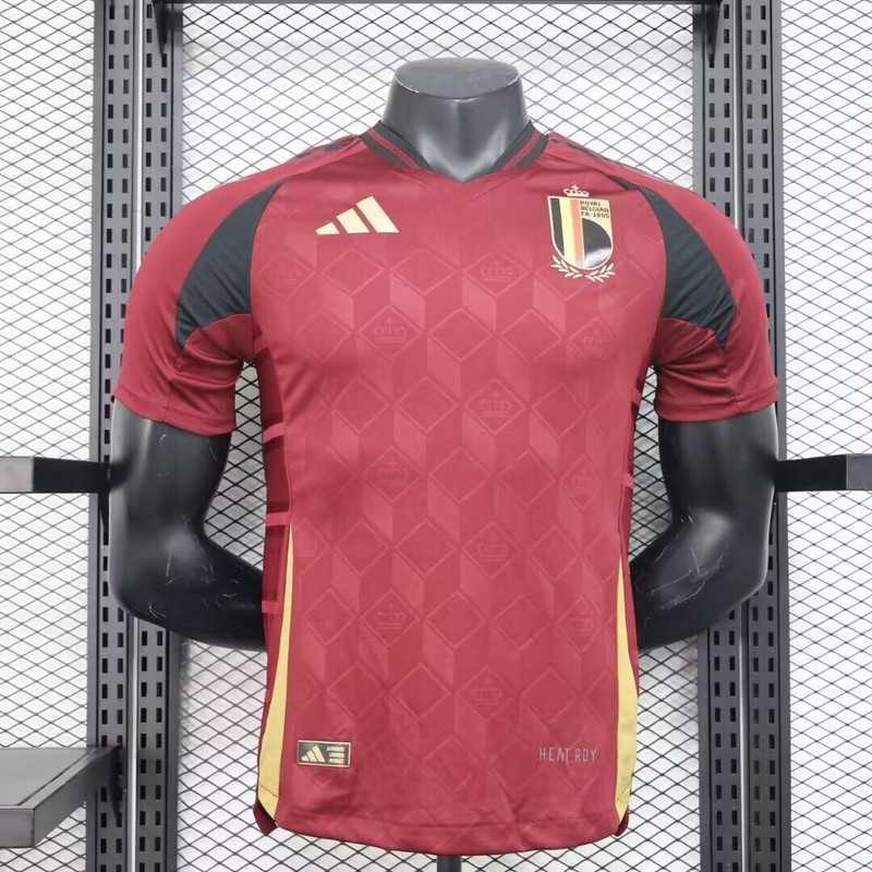 2024 Belgium home player version jersey