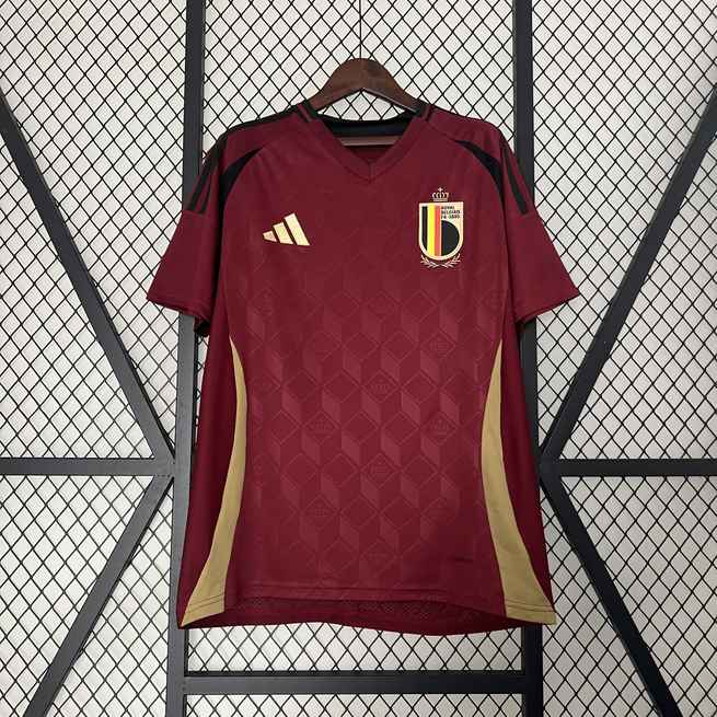 Maillot de football Belgique rouge — 2024 · Domicile