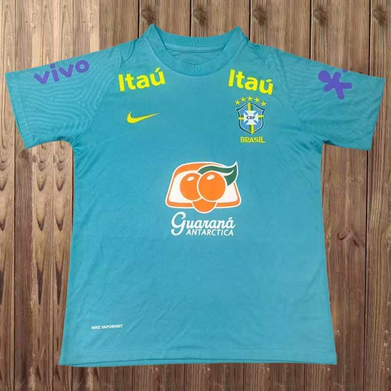 Maillot de football 19/20 Brésil bleu entraînement