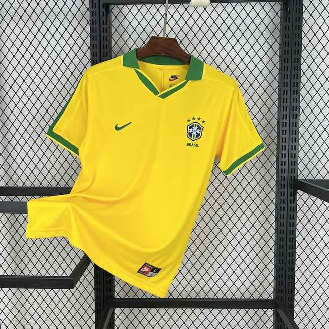 1997 Brazil home retro jersey